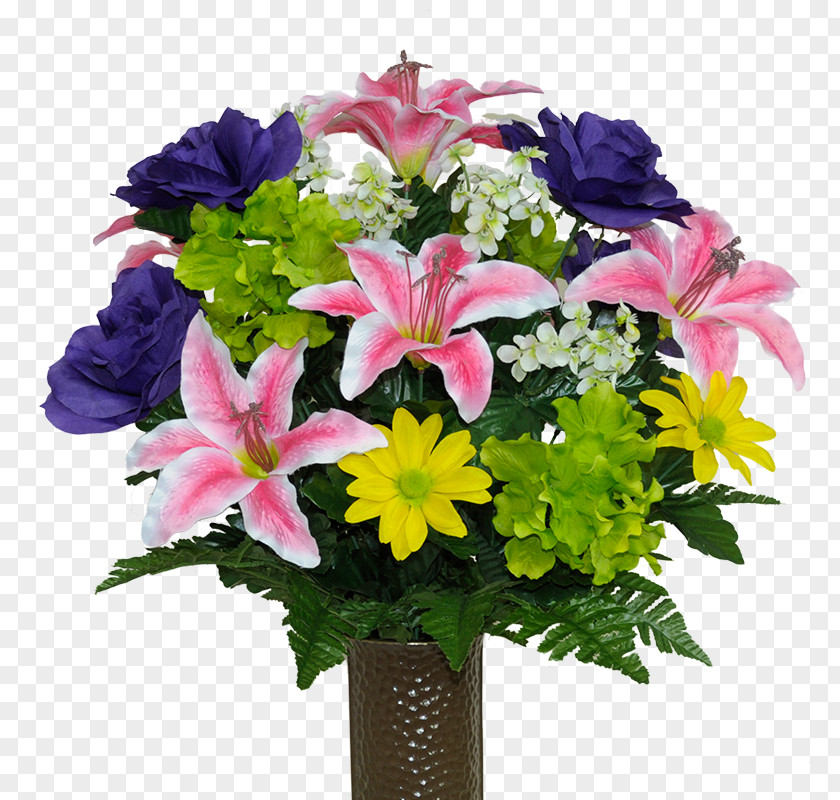 Flower Floral Design Bouquet Cemetery Cut Flowers PNG