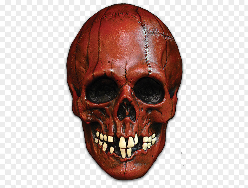 Skull Blood Mask Red Costume Halloween PNG