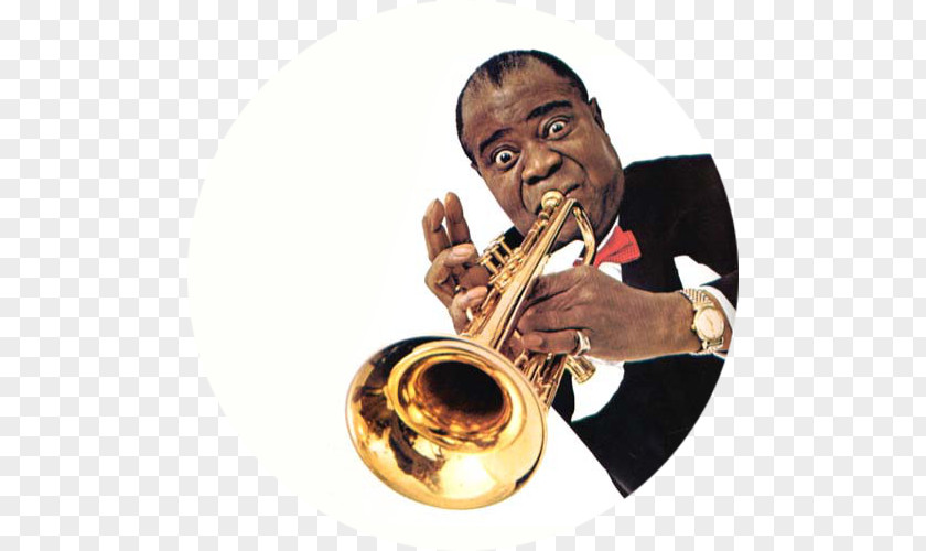 Trumpet Louis Daniel Armstrong Life Magazine Jazz Trumpeter PNG