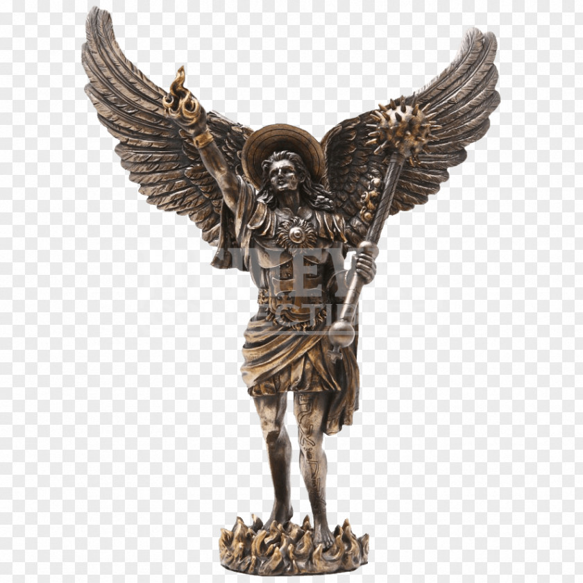 Angel Michael Gabriel Uriel Statue Archangel PNG