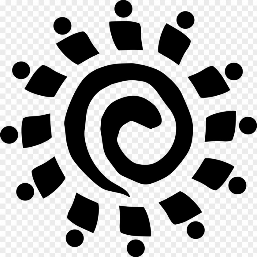 Black Spiral Creighton University Social Media Service Society Of Jesus PNG