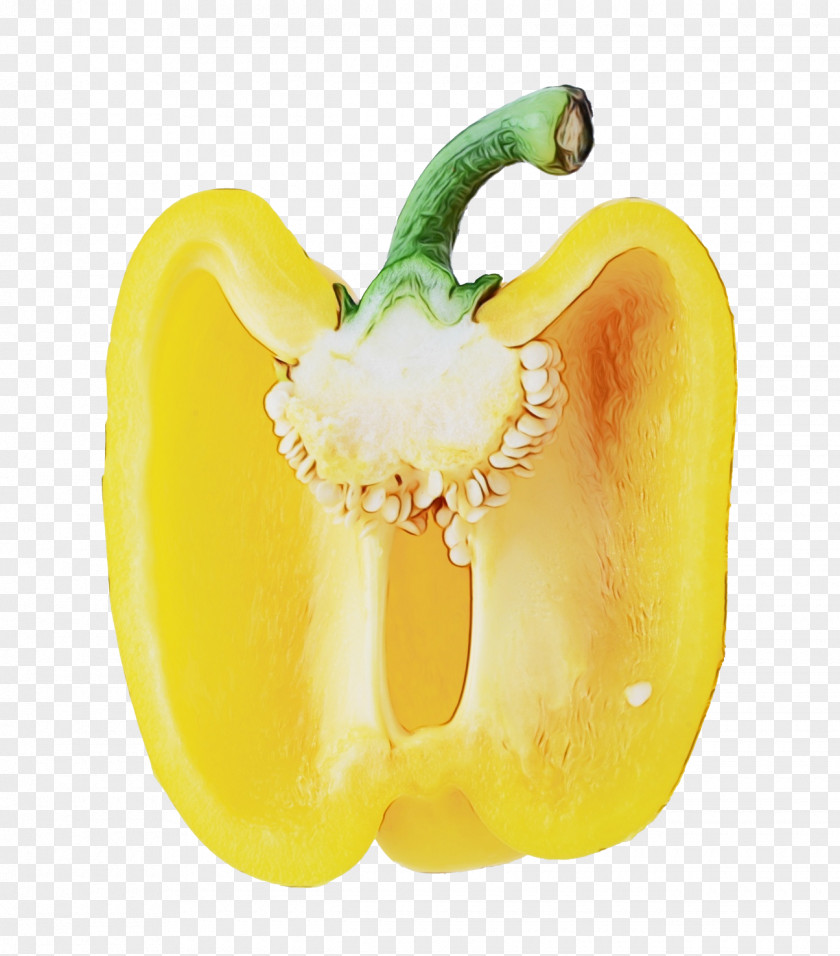 Food Plant Bell Pepper Pimiento Peppers And Chili Capsicum Yellow PNG