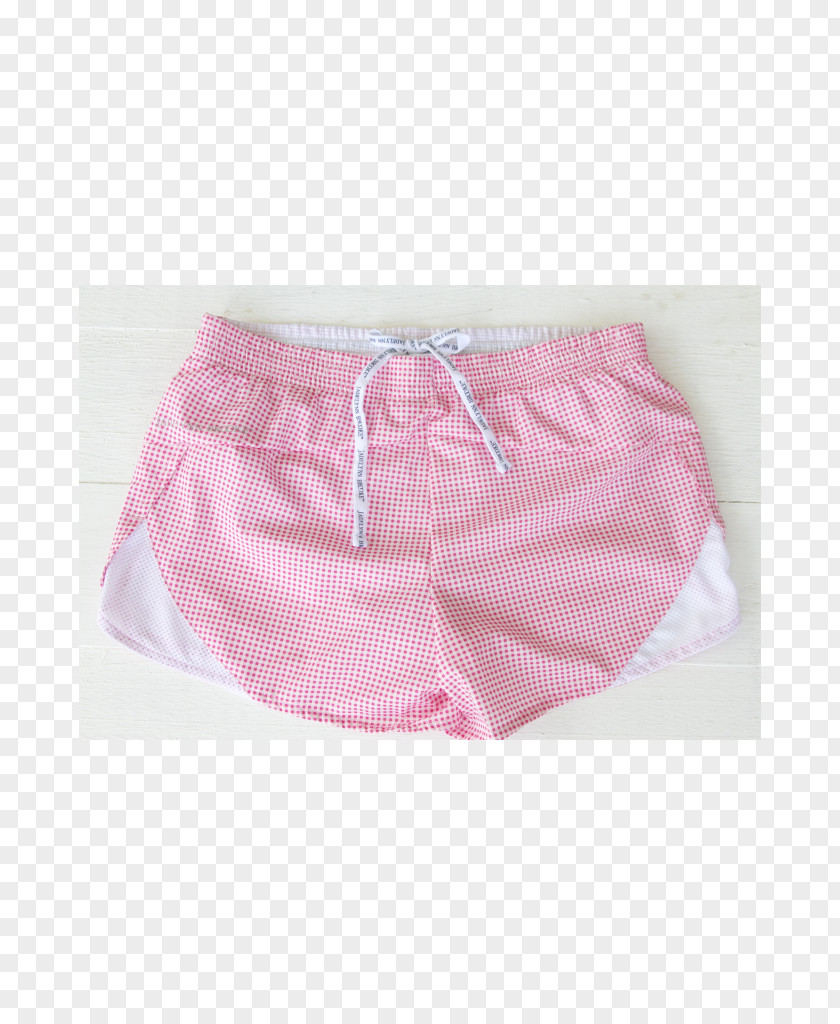 Pink Fabric Briefs Underpants Waist M Shorts PNG