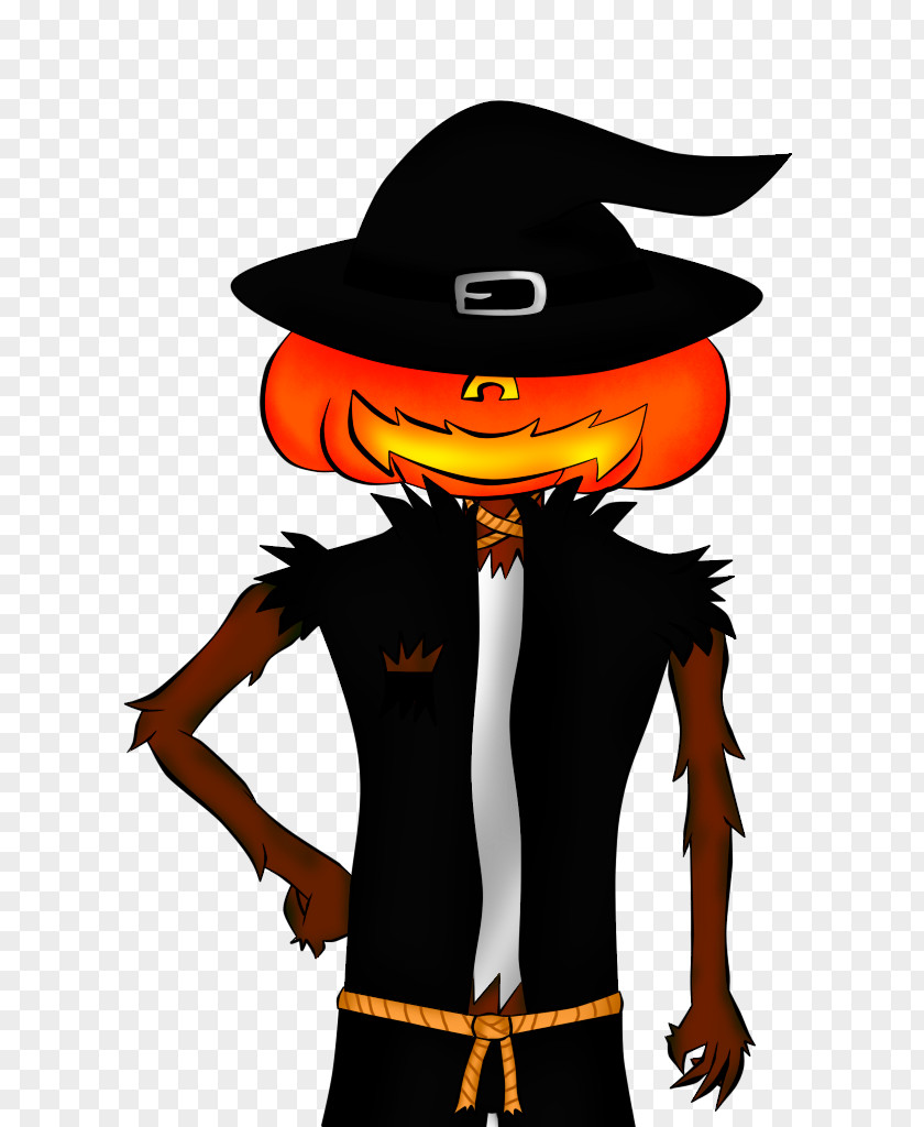 Pumpking Headgear Character Clip Art PNG