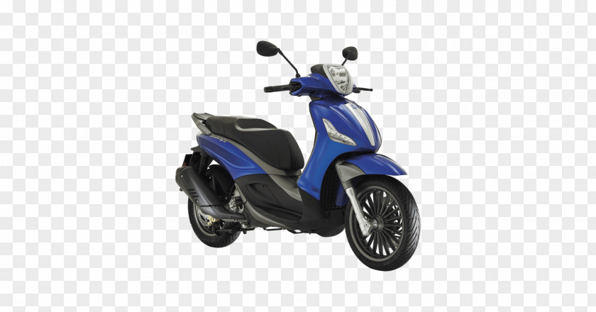 Scooter Piaggio Beverly Motorized Motorcycle PNG