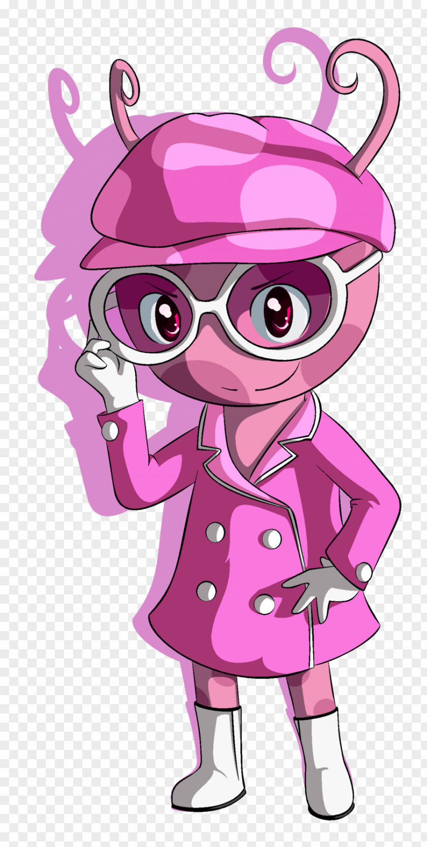 Uniqua Lady In Pink Nick Jr. Drawing Front Page News! PNG