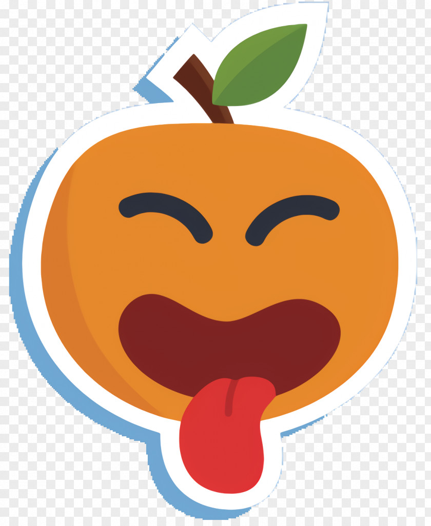 Sticker Pleased Apple Tree PNG