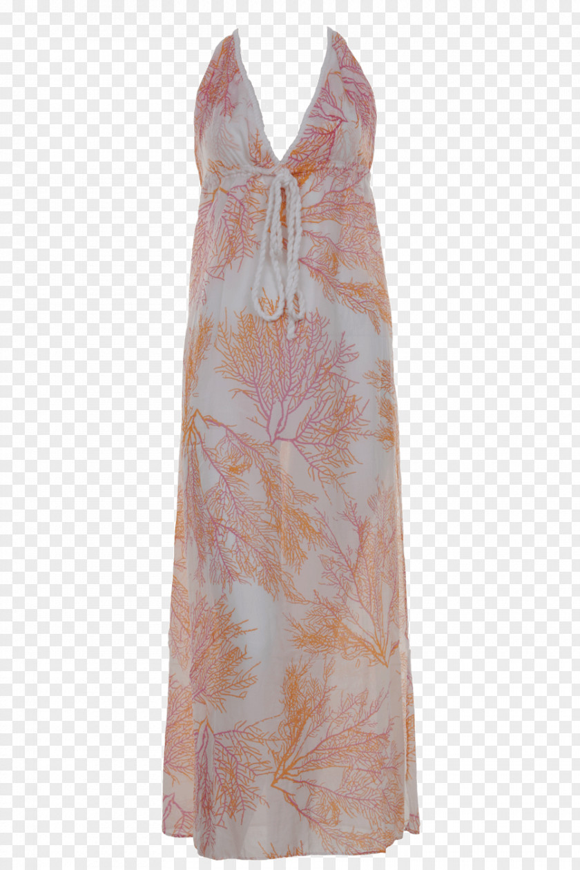 Beach Style Silk Cocktail Dress Pink M PNG