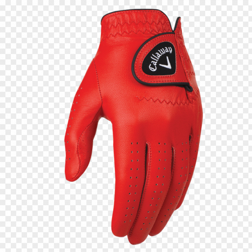 Golf Glove Callaway Company Equipment Red PNG