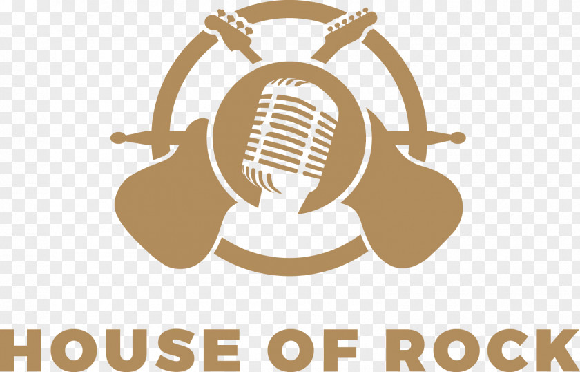 Guitar House Of Rock Bass School Logo PNG