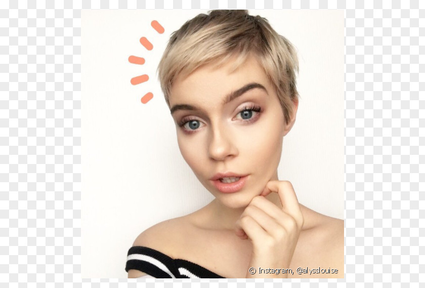 Hair Eyebrow Coloring Pixie Cut Cosmetics PNG