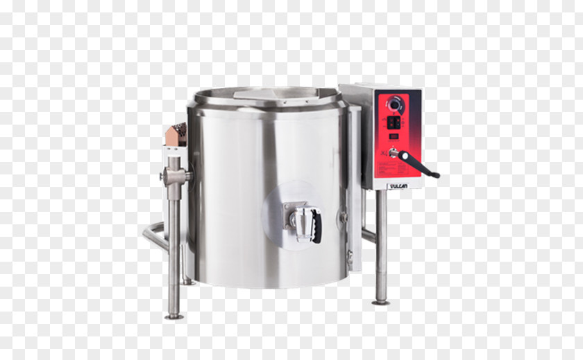 Kitchen Equipment Kettle Gallon Thermostat Steam PNG
