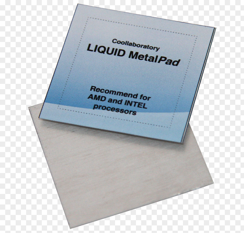 Liquid Metal Thermal Grease Conduction PNG