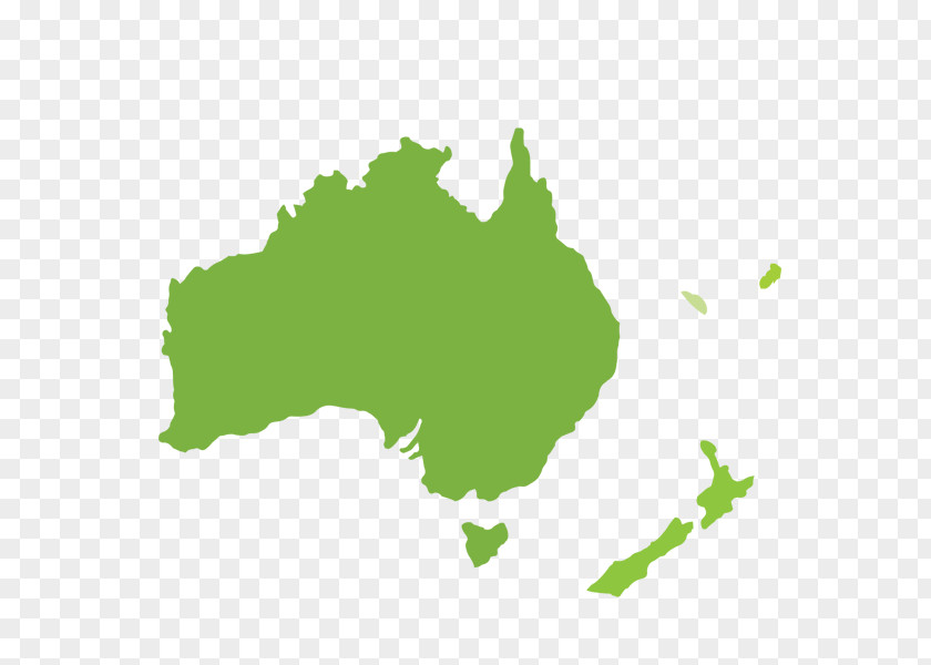 Australia World Map PNG