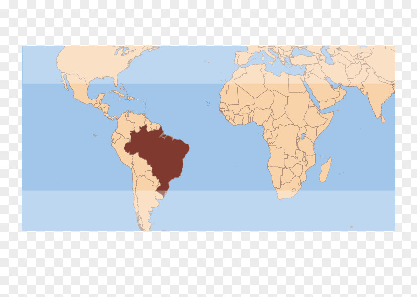 Brazilian Coffee World Map Globe Ecoregion PNG