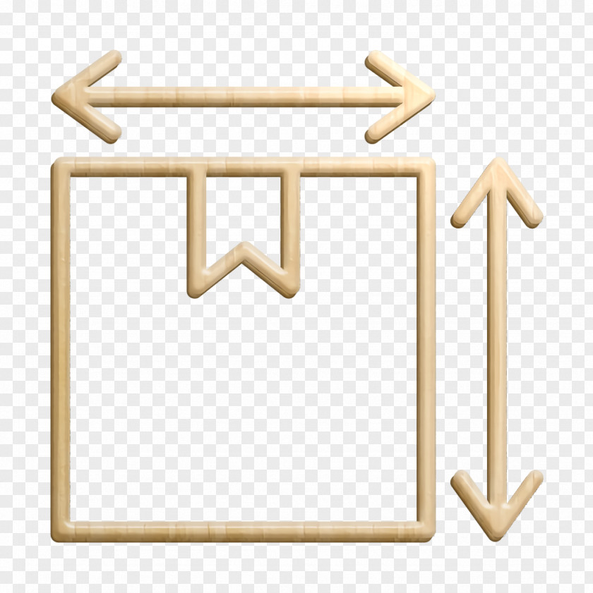 Cardboard Icon Logistic Package PNG