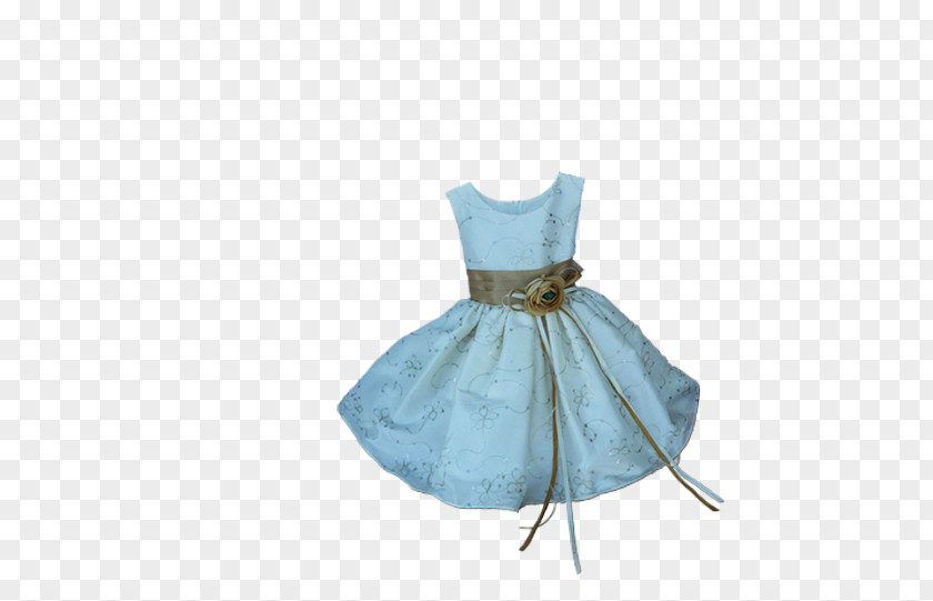Light Blue Dress Cocktail Party Clothing Wedding PNG