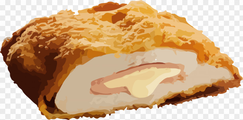 Cordon Bleu Danish Pastry Swiss Cuisine Ham Clip Art PNG