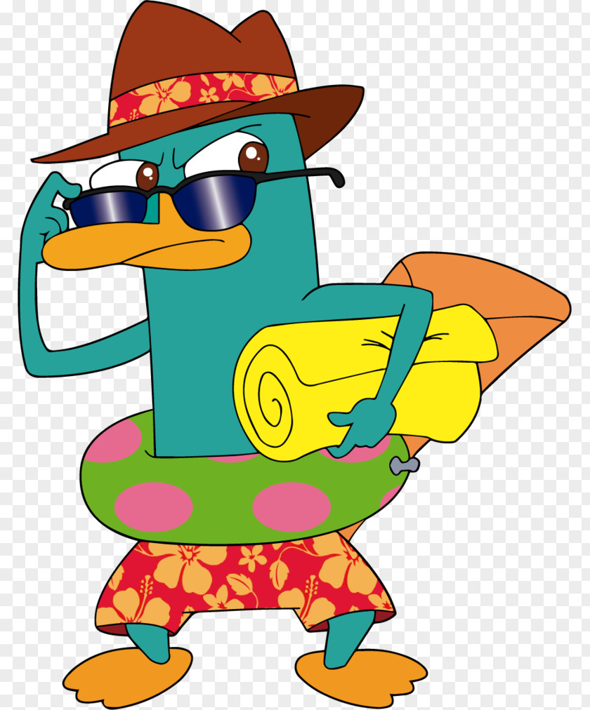 Glasses Perry The Platypus Clip Art Ferb Fletcher Phineas Flynn PNG