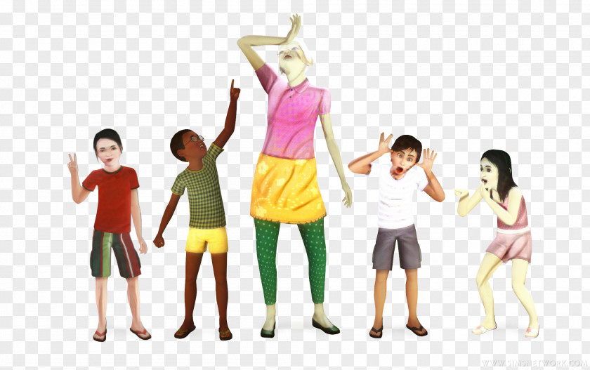 Play Playing With Kids Group Of People Background PNG