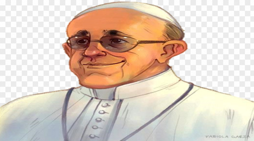 Pope Francis Drawing Aita Santu Caricature PNG