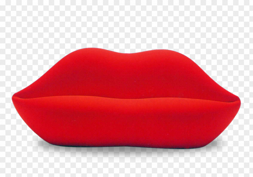 Chair Mae West Lips Sofa Couch Furniture Wing Divan PNG