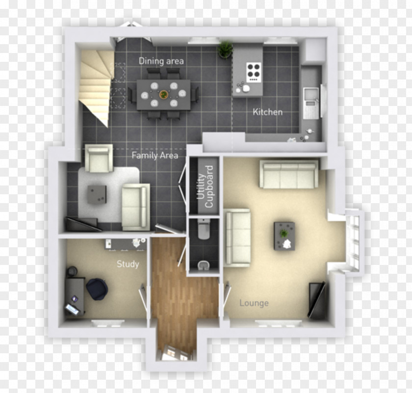 Plot For Sale House Open Plan Bedroom Floor Home PNG