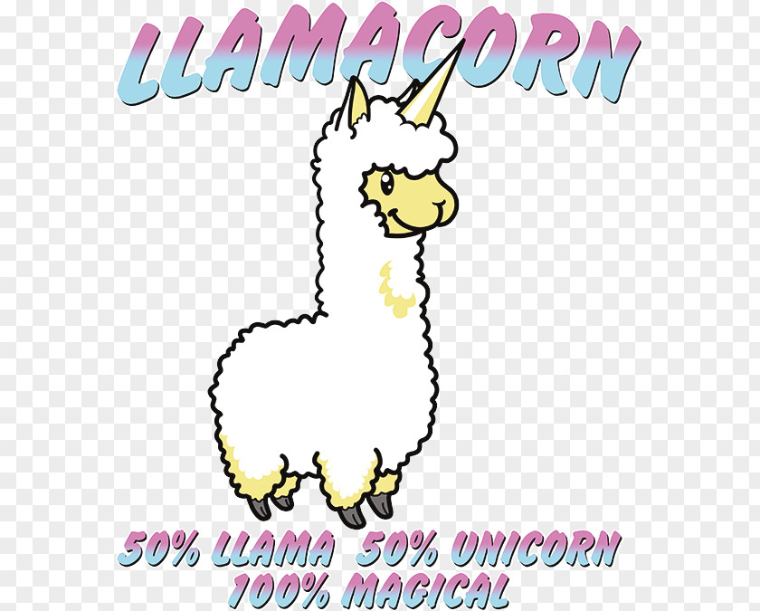 Unicorn CLOUD Llama Stock Transfer Agent Clip Art PNG