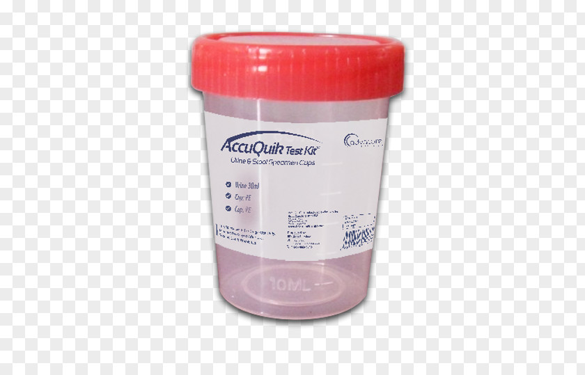 Urine Test Plastic Human Feces Cup Biological Specimen PNG