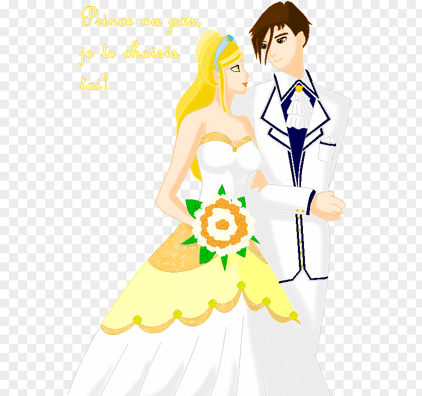 Creative Married Poster Aisha Fairy Wedding Dress PNG