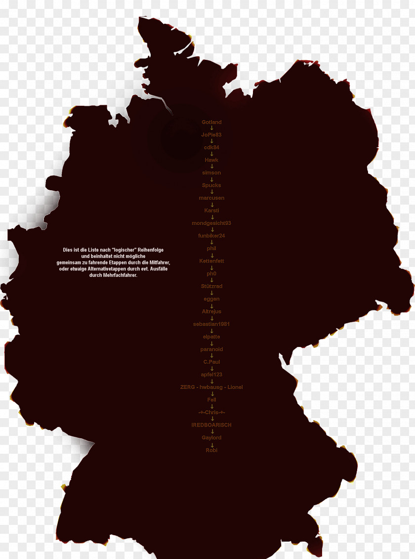 Staff Member West Germany Map German Reunification PNG