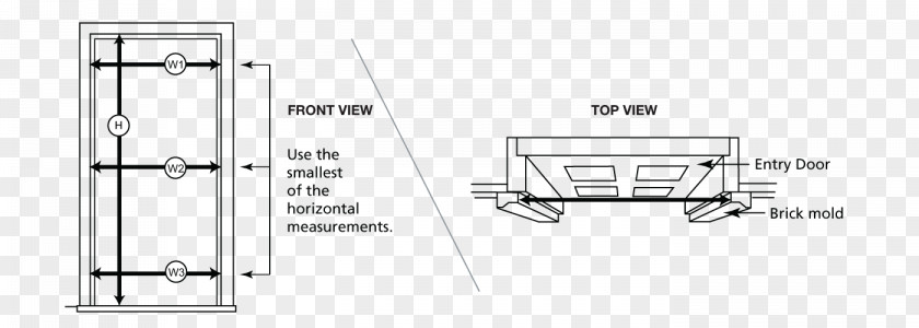 Height Measurement Door Handle Line Angle PNG