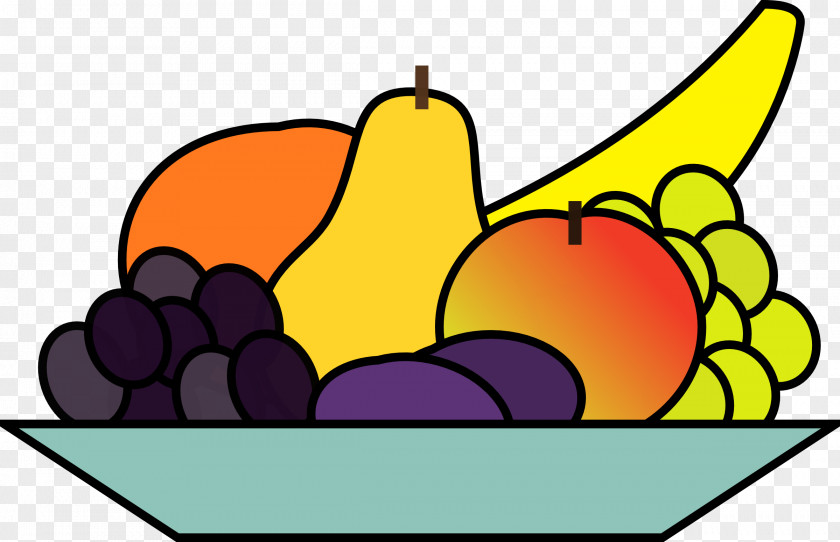 Cartoon Logo Fruit Salad Bowl Clip Art PNG