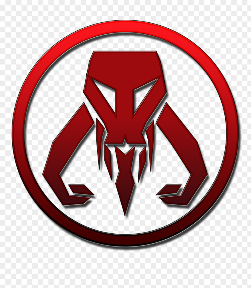 Mandalorian Symbol Logo Emblem Brand Character Clip Art PNG