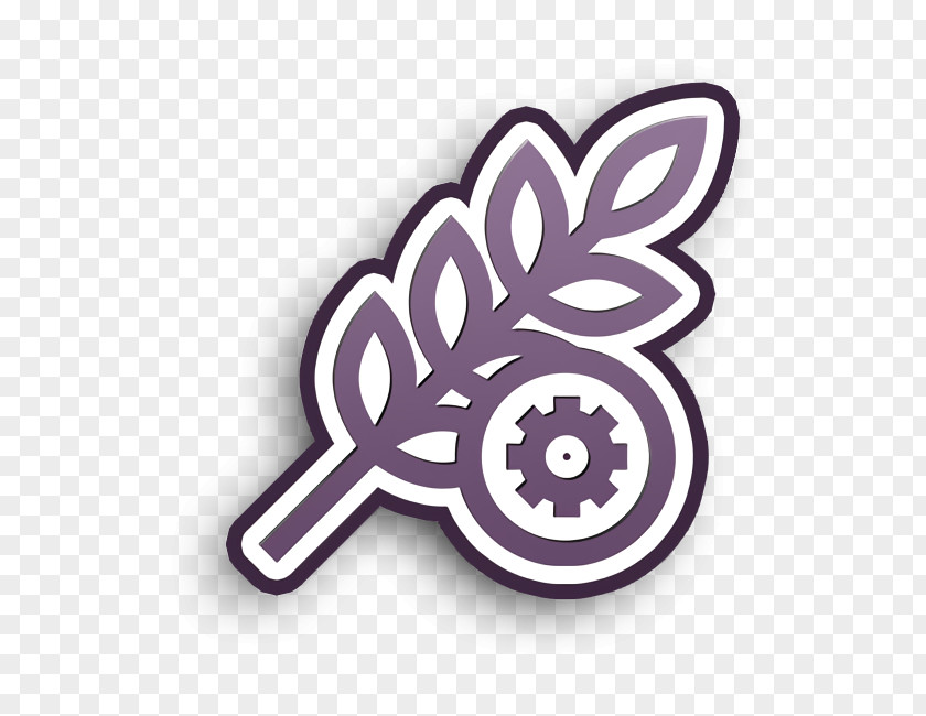 Smart Farm Icon Wheat Agriculture PNG