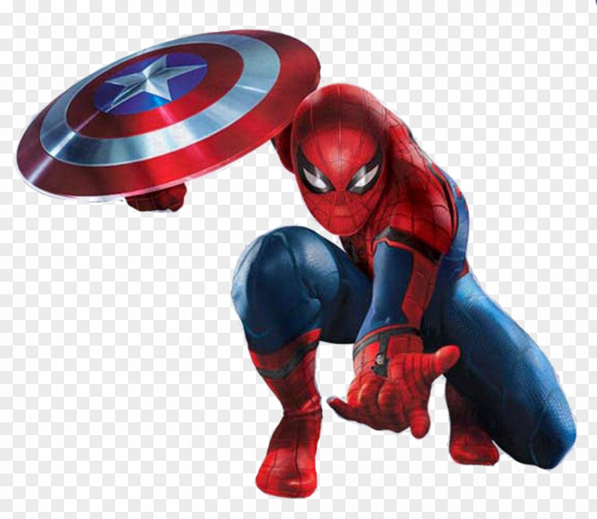 Spider-man Clipart Spider-Man Captain America Marvel Cinematic Universe Film Art PNG