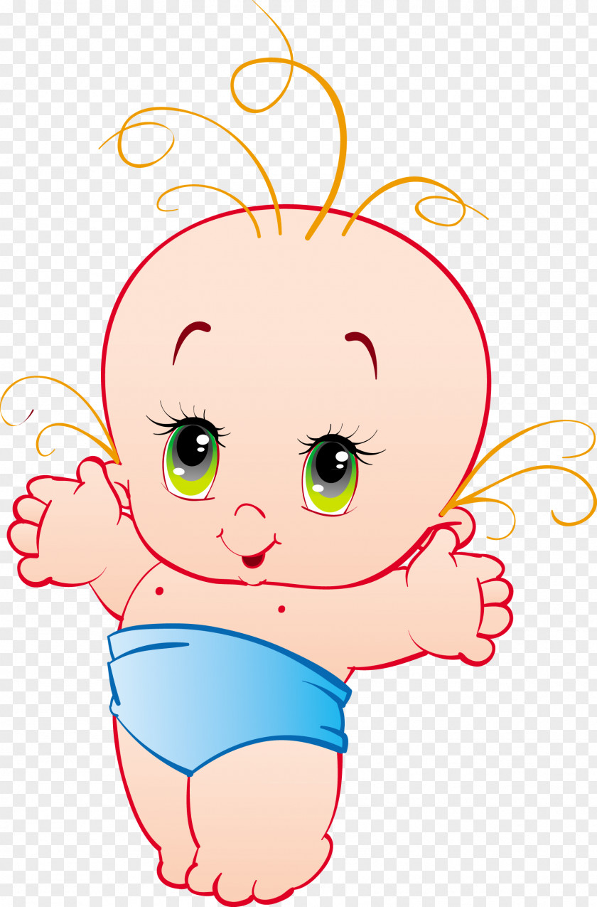 Child Infant Clip Art Vector Graphics Image PNG