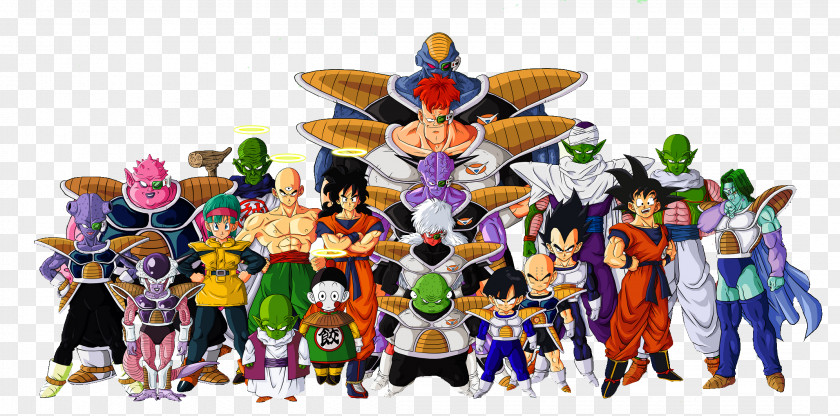 Dragon Ball Z Characters File Z: Sagas Vegeta Frieza Piccolo Krillin PNG
