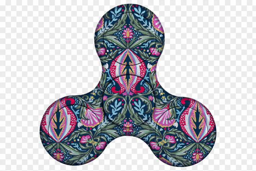 Make Your Own Fidget Spinner William Morris Designs: Bird Pattern Wallpaper Image PNG