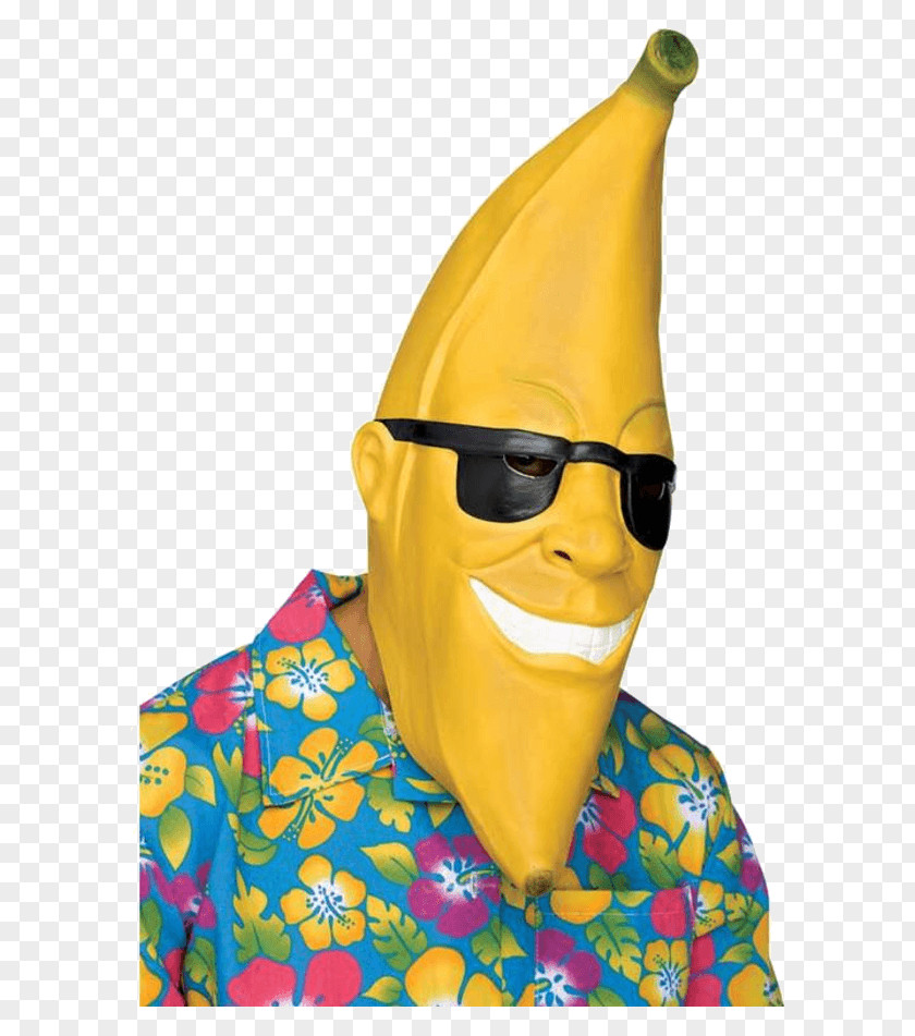 Mask Halloween Costume Bananaman PNG