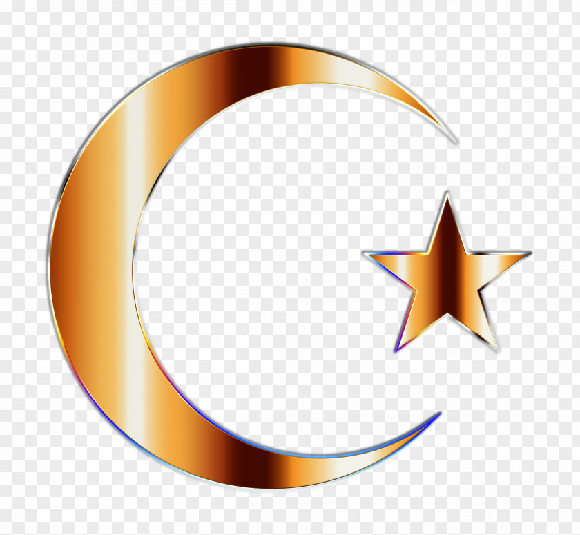 Moon Star And Crescent Lunar Phase Clip Art PNG
