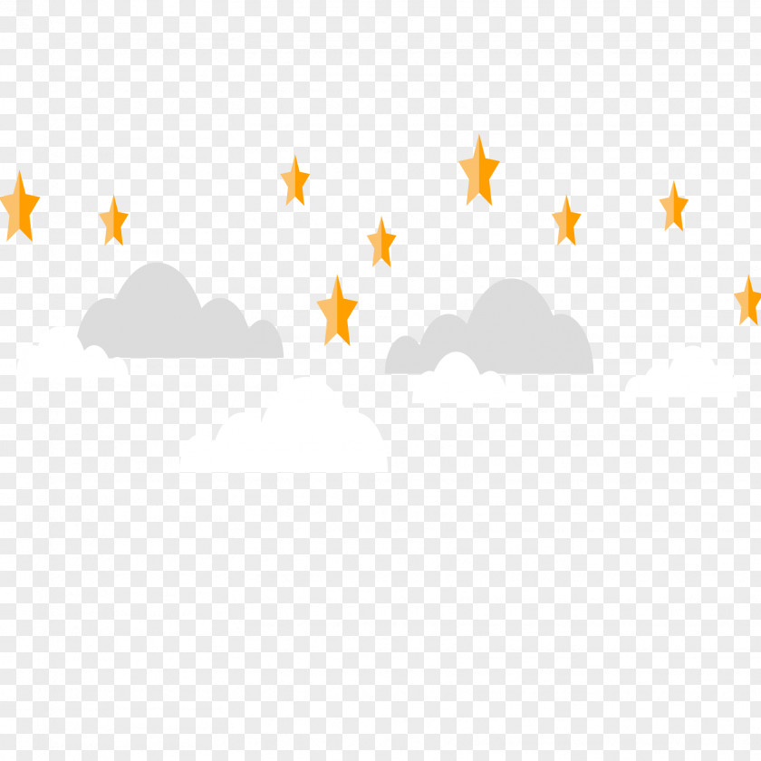 Clouds Stars Euclidean Vector Cloud PNG