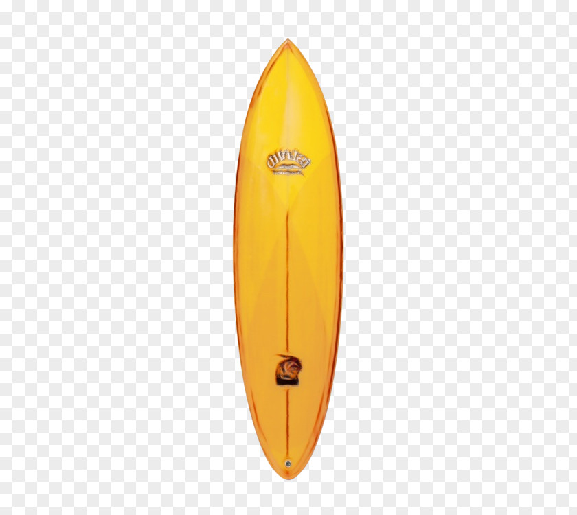 Surfboard Product Design Yellow PNG