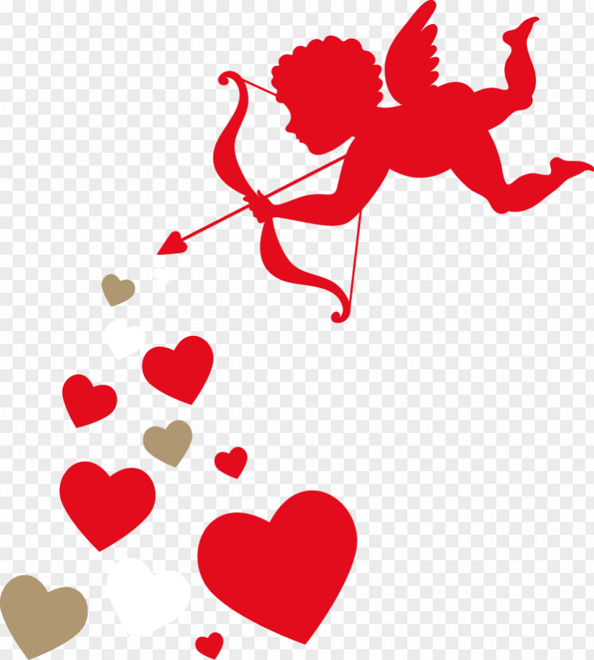 Valentine Element Cupid Valentine's Day Clip Art PNG