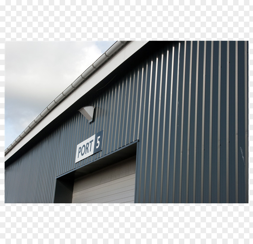 Industrial Building Facade Roof Plannja AB Economy Steel PNG