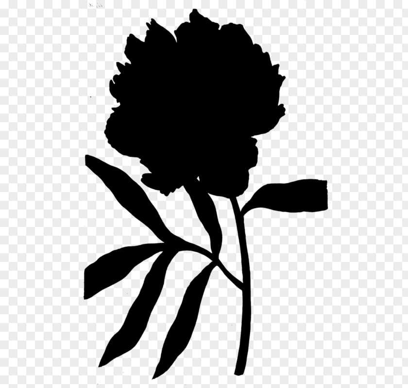 Leaf Clip Art Plant Stem Silhouette Flowering PNG