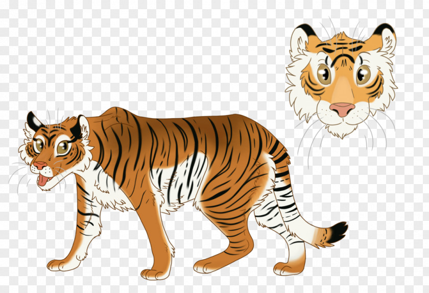 Tiger Whiskers Lion Cat PNG