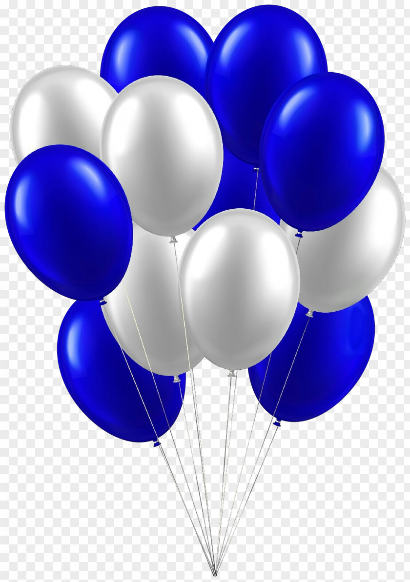 Toy Cobalt Blue Balloon Party Supply PNG