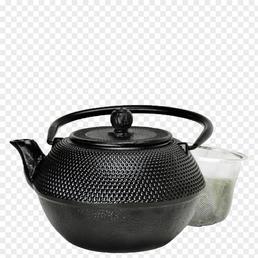 Zen Tea Blindly Green Teapot Tetsubin Infuser PNG