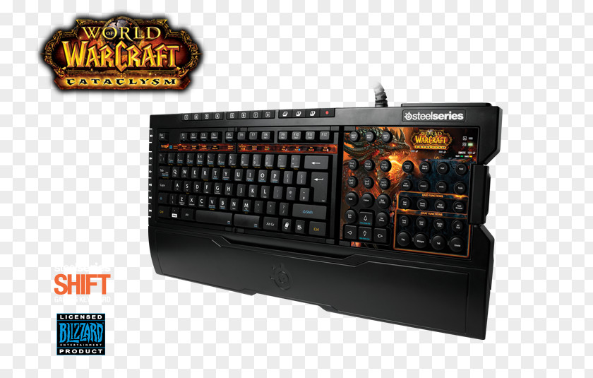 Computer Mouse World Of Warcraft: Cataclysm Keyboard SteelSeries Shift Video Game PNG
